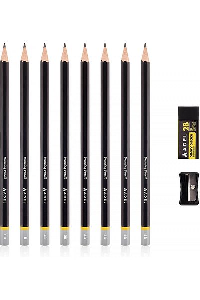 Adel Graded Pencil Set 10 Pieces