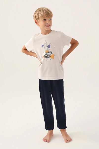 ARONA 2991-G Costum de pijama cu mânecă scurtă pentru bărbați