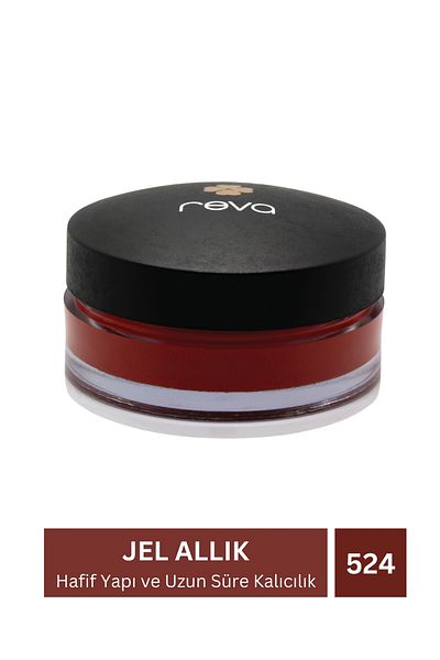 REVA Hot Red Gel Blush & Jelly Blusher 16 Gr Rv524