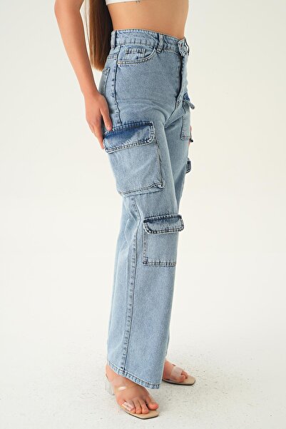 Rays 13100 Модель Карго з кишенями Детальний джинс Buz