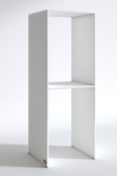 Kenzlife Çamaşır-Kurutma Makinesi Dolabı Evgeniya Byz 180*70*60 Banyo Çift Katlı Kapaksız Arkalıksız