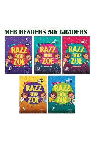 UNIVERSAL ELT 5. Quality Affordable English Story Set Suitable for Classroom Curriculum (5 Books)