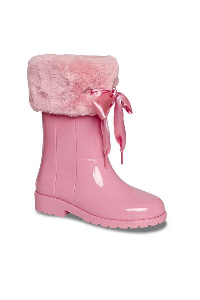 IGOR Girl's Soft Charol Lace-Up Boots - W10239
