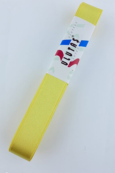 Limelia Panglică din satin galben închis 2 cm 10 m