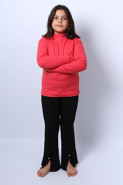 HÇM Girl - Knitwear Plain Bodysuit, Turtleneck, D1