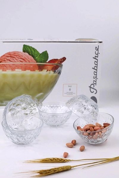 Paşabahçe باشابجة 53393 وعاء الوجبات الخفيفة 6 قطع