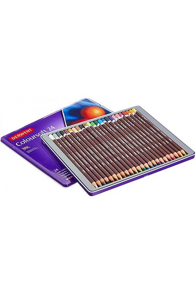Derwent Coloursoft 24-Piece Color Pen Set / 0701027