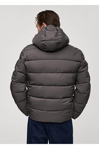 MANGO Man Isı düzenleyici su geçirmez kapitone anorak