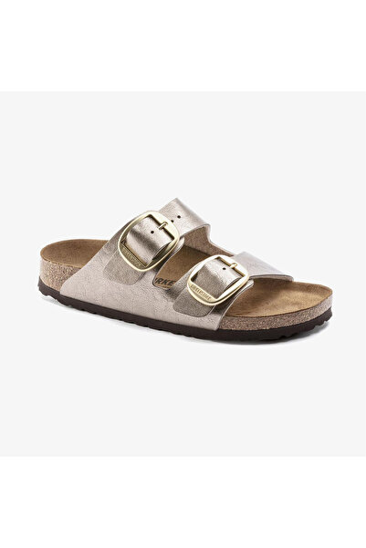 Birkenstock Arizona Big Buckle Bf Graceful Kadın Krem Terlik