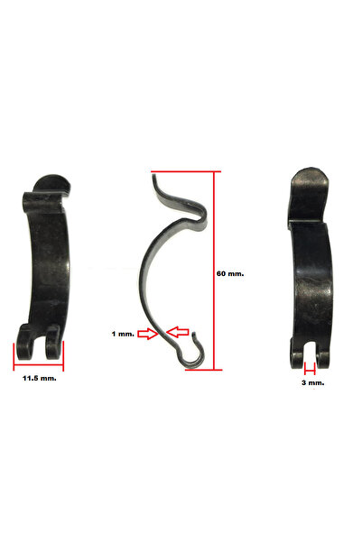 Gutsy RENAULT HAVA FILTRE KAZAN MANDALI R9-11-SPRING-DACIA-CLIO IV.V-MEHGANEE IV GUTSY R911HFM (5 ADET)