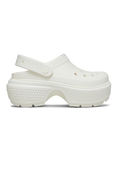 Crocs 209347 -0wv Papuci albi Stomp Clog
