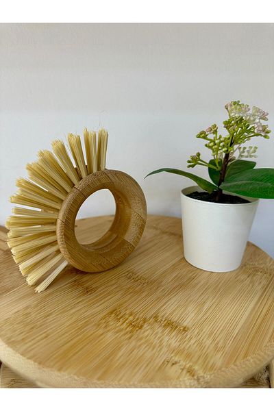 ANJEAHOME Wales Bamboo Ring Decorative Brush