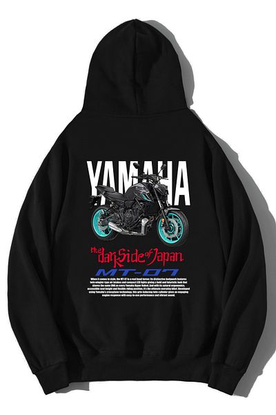 BRZ COLLECTION Yamaha MT-07 Unisex Oversize Hoodie