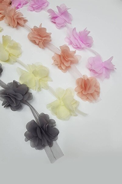 Limelia Πολύχρωμο λουλούδι από τούλι κομμένο με λέιζερ