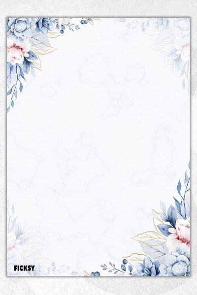 Ficksy A5 Size Floral Print Notepad - 50 Sheets, Memopad, Memo Pad and to Do List Notebook