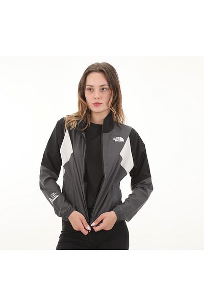 THE NORTH FACE Gray Women's Jacket - F0a87fm3od1-r W Ma Wind Track Top