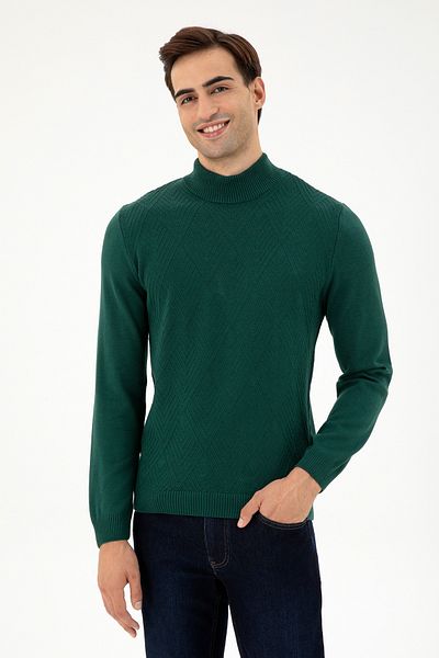 U.S. Polo Assn. Men's Dark Green Sweater 50297038 -Vr079