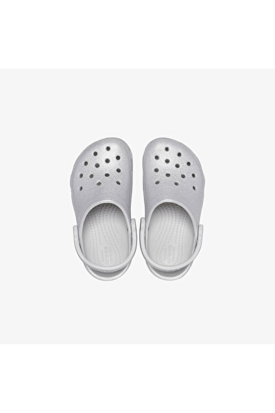 Crocs Classic Glitter T Bebek Gri Terlik