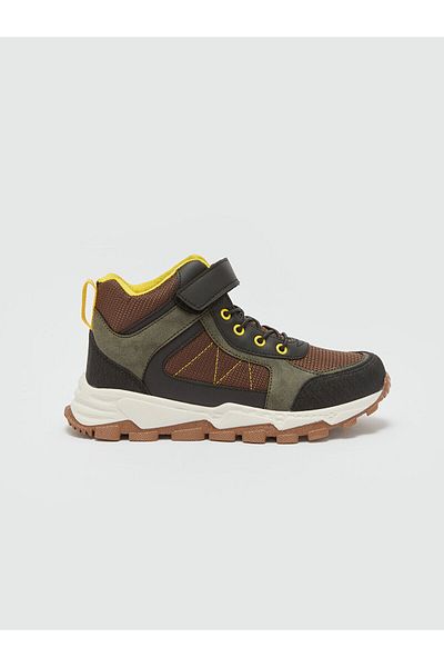 LC Waikiki Lcwk Boys' Trekking Boots with Laces and Velcro