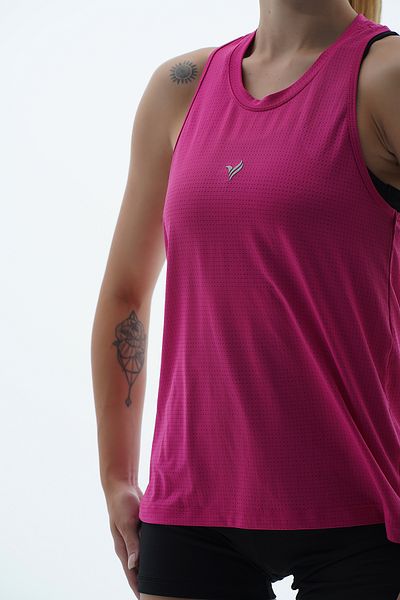 George Phoenix Flex Air - Neon Fuchsia Relaxed Cut Women's Sports Tank Top