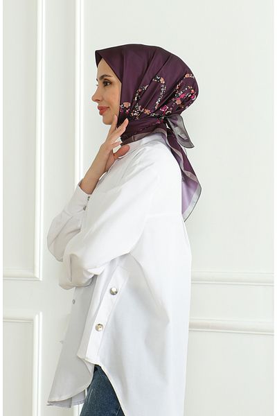 sefamerve Κασκόλ Mink Purple Karaca Rayon - 81051-08
