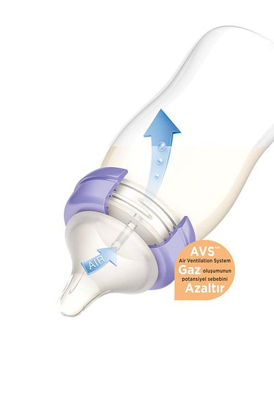 Lansinoh Natural Wave 160 ml Glass Baby Bottle