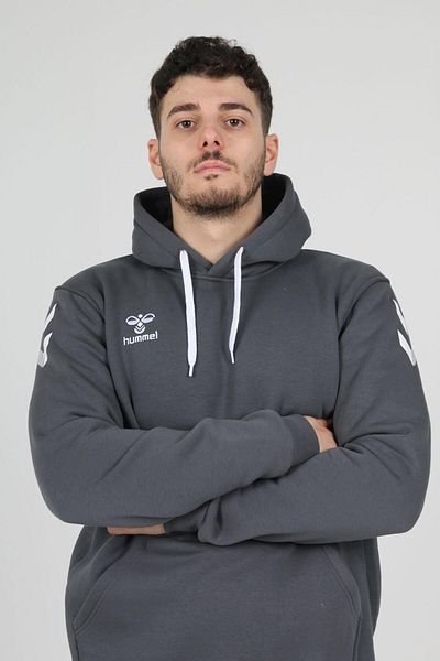 hummel Βαμβακερό φούτερ Armin Anthracite