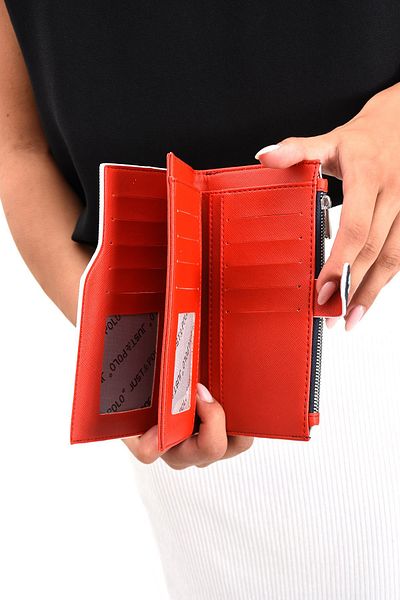 Just Polo Women's Fuchsia Wallet