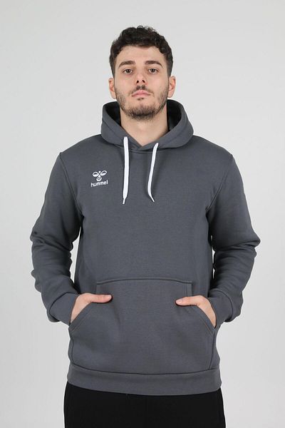hummel Βαμβακερό φούτερ Armin Anthracite