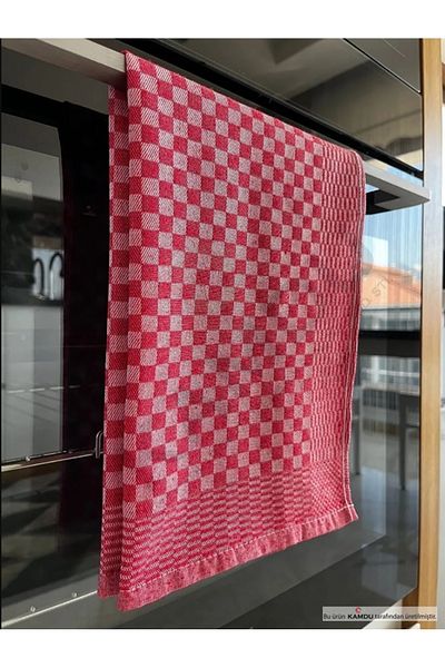 Embays [4 pieces] - (40x60cm) standard size, checkered pattern kitchen towel, hand drying towel