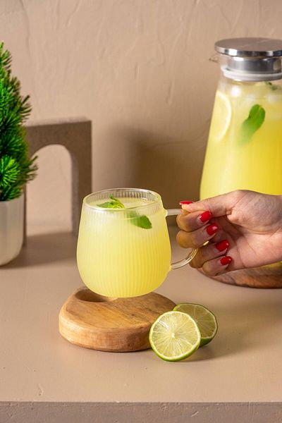 FH finehome Bela Glass Mug 400ml