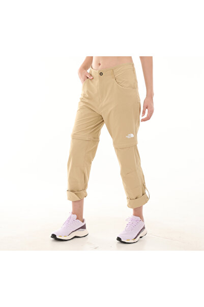 THE NORTH FACE F0A7Z97LK51-R The North Face W Exploratıon Conv Reg Straıght Pant - E Kadın Pantolon Krem