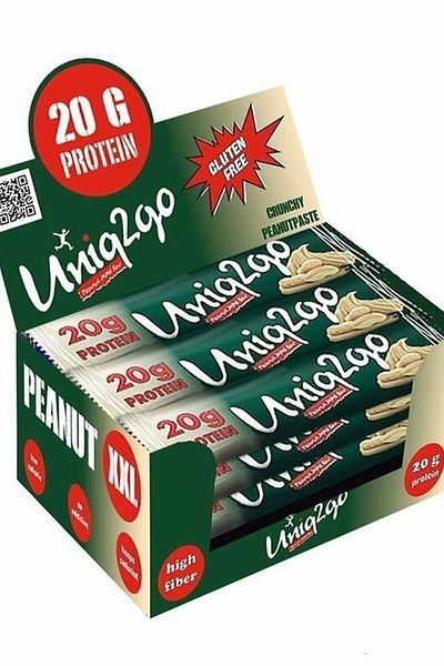 Uniq2Go 12 Pieces Peanut XXL Protein Bars - 67 gr