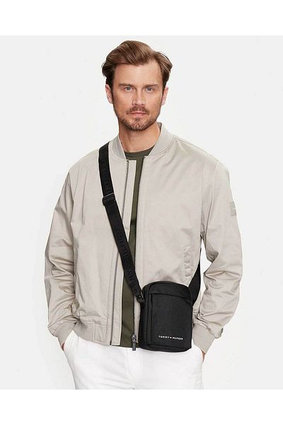 Tommy Hilfiger Tommy Hilfiger Black Solid Men Shoulder Bag