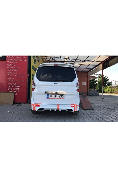 OTOPLEXİ Ford Courier 2014-2023 Arka Karlık / Tampon Altı Eki Boyasız
