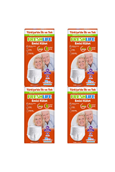 Freshlife FRESHLİFE EMİCİ KÜLOT XL (EKSTRA BÜYÜK BOY) 120 ADET