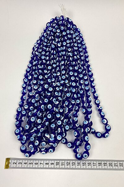 Limelia Mărgele ovală Evil Eye 5 șiruri 11 mm