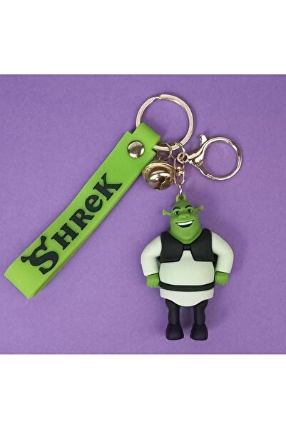 Piraye Gift Shrek Silikon Anahtralık Çanta Süsü