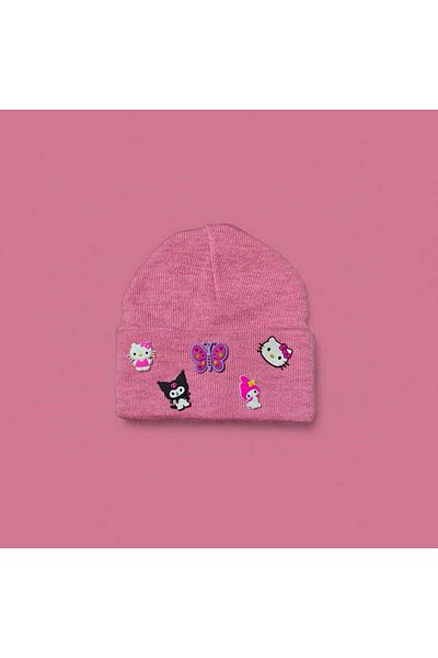archiepet Custom Designed 3D Printed Hellocittyler Anime Kids Fleece Beret