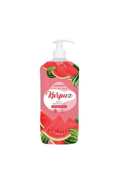 Watsons Refreshing Cream Shower Gel for Cleansing Your Skin with Rich Foam-Watermelon Eleg.355