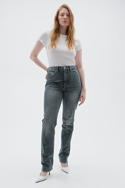 H&M Curvy Fit Slim High Jeans