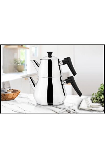 Paçi BAKALİT SAPLI 18/10 ÇELİK ÇAYDANLIK