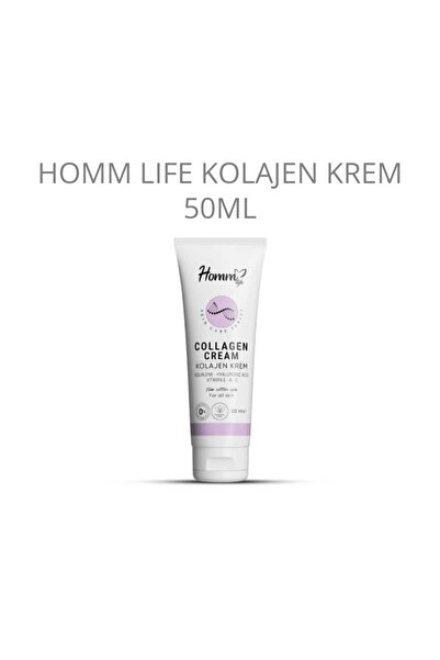 Homm Bitkisel "kolajen Krem 50 Ml: Cildinizi Nemlendirir, Gençleştirir Ve Işıltılı Bir Görünüm Kazandırır!"