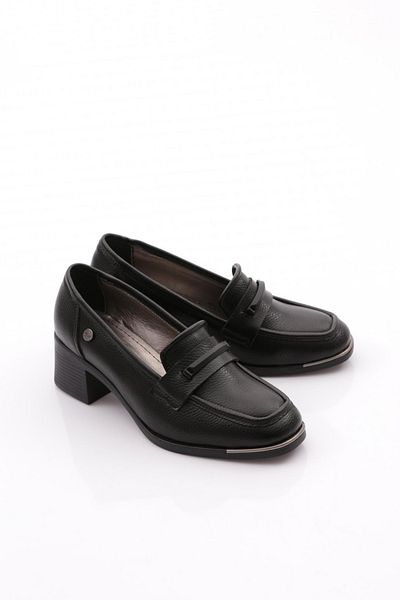 DGN Moxibustie cu toc cu cataramă pentru femei, Dolce negru 52621097   Pantof