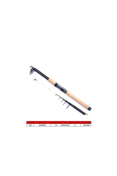 CAPTAIN 1526 Arrow Teleskopik Kamış 100-200gr Atar 300 Cm