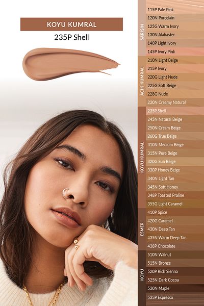 AVON Power Stay Matte Foundation-235P Shell