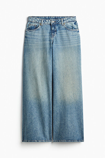 H&M Baggy Wide Low Jeans