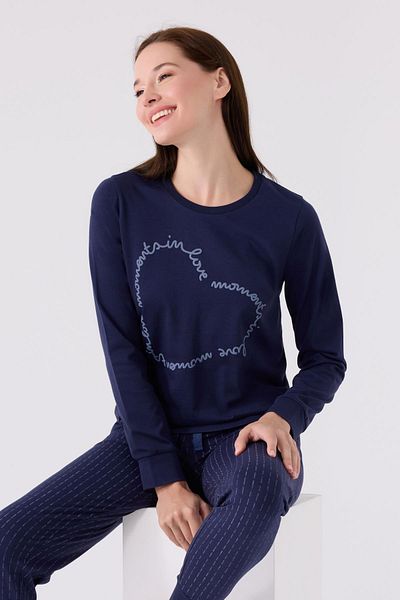 Arnetta 3050 Women's Love Long Sleeve Pajamas Set