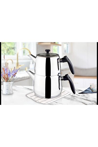 Paçi BAKALİT SAPLI 18/10 ÇELİK ÇAYDANLIK