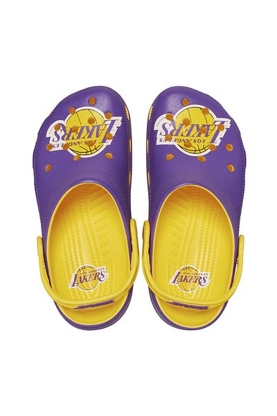 Crocs 208650 -75 ετών NBA Los Angeles Lakers - Purple CLs CLG Slippers